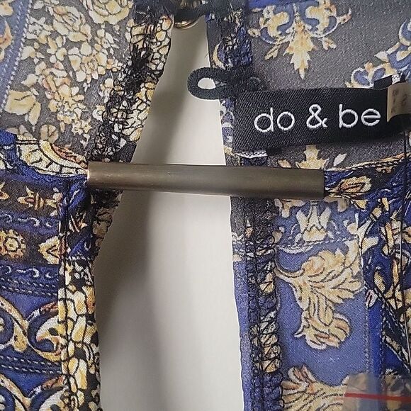 NWT S Cut Out Top Off Shoulder Crop Paisley Gypsy Boho Sexy Coquette Peasant NEW - Picture 4 of 10